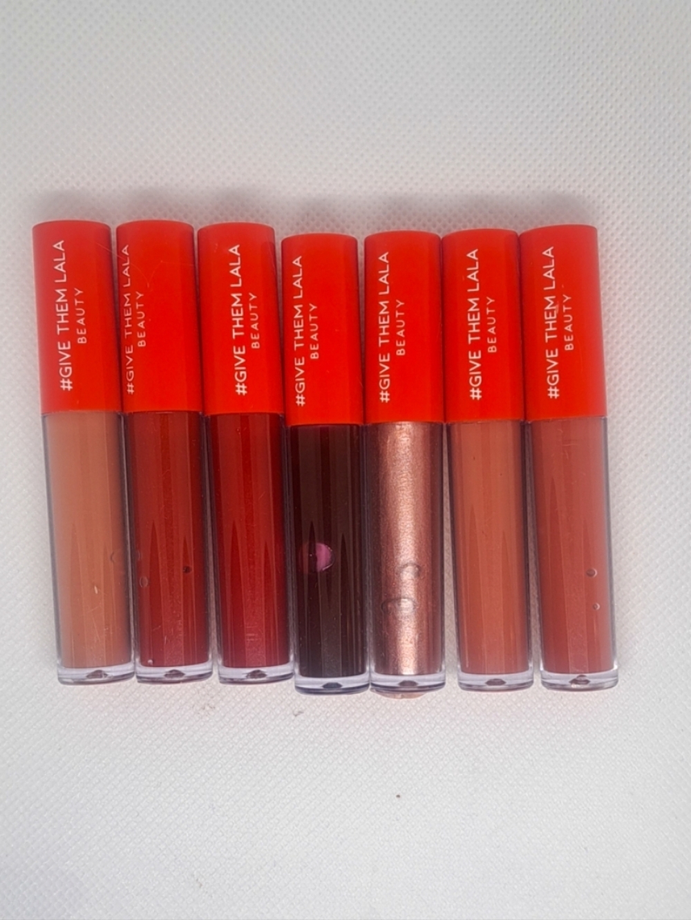 2 for $18 7 Piece Lip Gloss Set – Lala Beauty Candy Land Edition Lip bundle